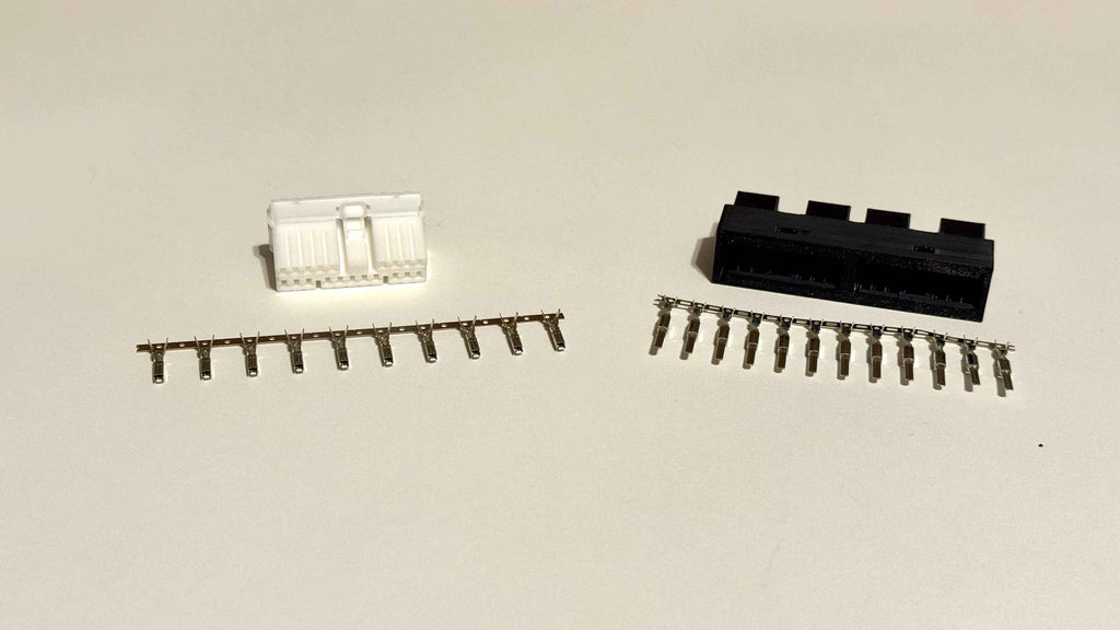 FD RX7 Dash Connector Plugs
